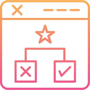 kontrol listesi simgesi vektör illüstrasyonu