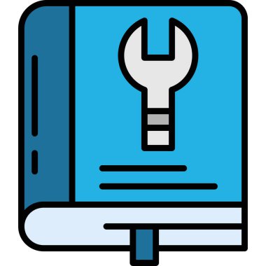 Tornavida ve tornavida simgesi. Web tasarımı için tornavida vektör simgelerinin basit çizimi