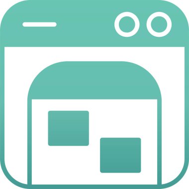 seo modern simgesinin vektör illüstrasyonu