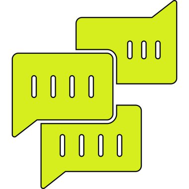 Konuşma balonu işaret tasarımı