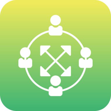 seo modern simgesinin vektör illüstrasyonu