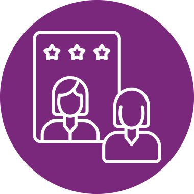 İş simgesinin vektör illüstrasyonu