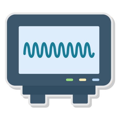 ses dalgası ikonu vektör illüstrasyon tasarımı