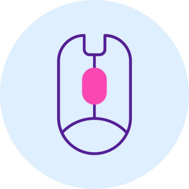 Fare. Web simgesi basit illüstrasyon