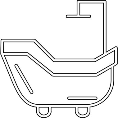 Nakliye. Web simgesi basit illüstrasyon