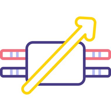 Seo simgesinin vektör illüstrasyonu