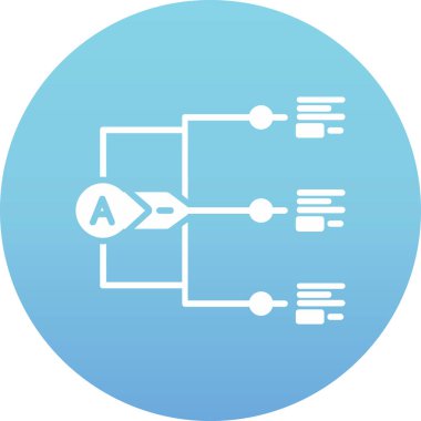 iş simgesi vektör illüstrasyonu