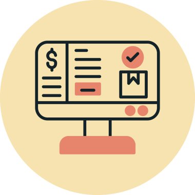 İş tahtası. Basit resimleme