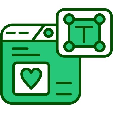 kalp web simgesi basit tasarım