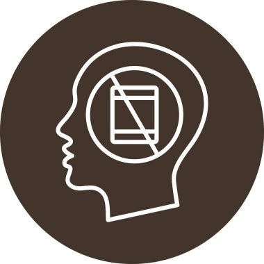 Modern b 'nin vektör illüstrasyonu eksik simgesi