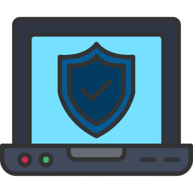 siber güvenlik kalkanı simgesi