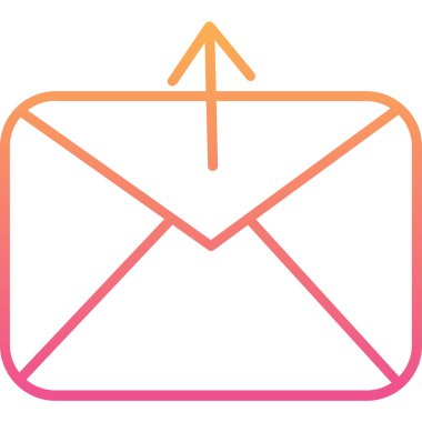 Bir harf simgesinin vektör illüstrasyonu