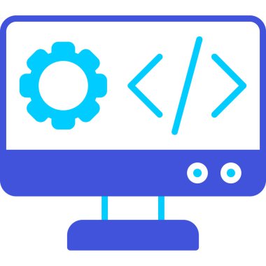 Web tasarım simgesi, vektör illüstrasyonu