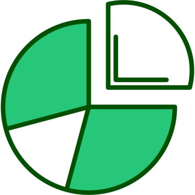 çizelge diyagramı simgesi dış hat biçiminde