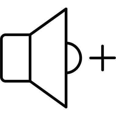 hoparlör vektör illüstrasyonu