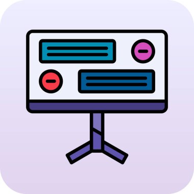 seo modern simgesinin vektör illüstrasyonu