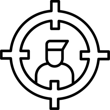 seo modern simgesinin vektör illüstrasyonu