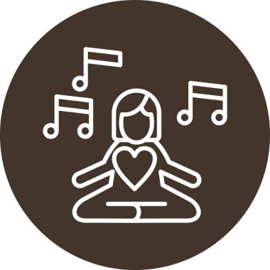 Müzikal notalı, kalbi olan bir kız..