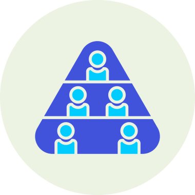 iş insanları grup simgesi - özet biçimi