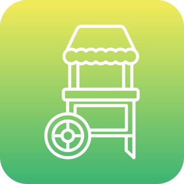 Modern simgenin vektör illüstrasyonu