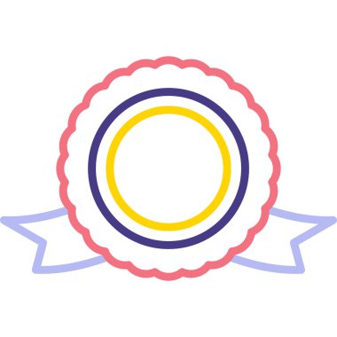 Modern simgenin vektör illüstrasyonu