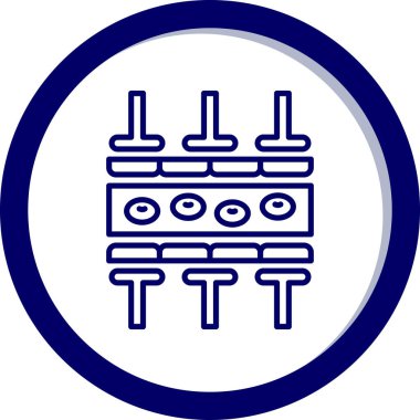 seo modern simgesinin vektör illüstrasyonu