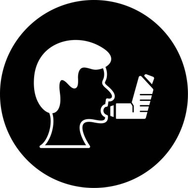 Kadın simgesi ile konuşma balonu, basit biçim