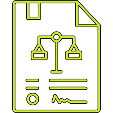 belge dosyasının vektör simgesi tasarımı