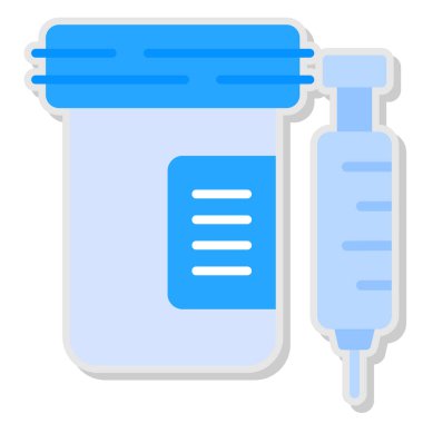 Tıbbi Şişe. Basit tasarım