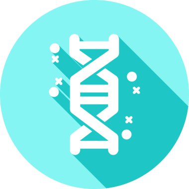DNA simgesi vektör illüstrasyonu