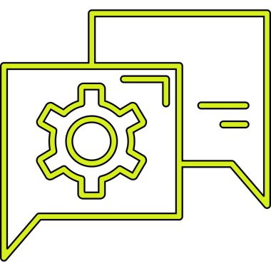 Basit ve minimalist uygulama simgesi, beyaz üzerinde vektör