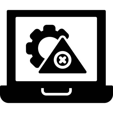 bilgisayar izleyici vektör simgesi