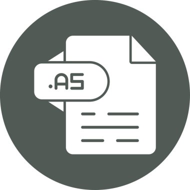 Dosya simgesinin vektör illüstrasyonu