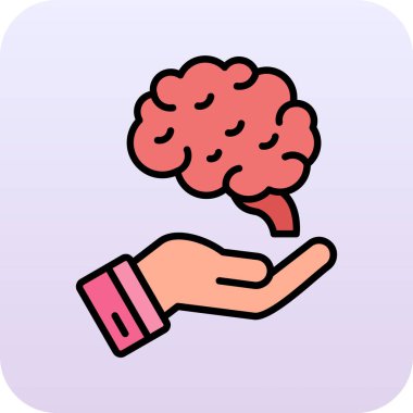 beyin el simgesini tutar