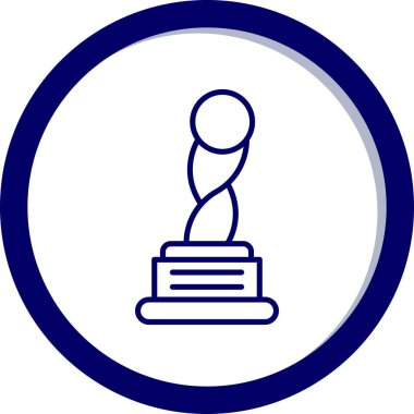 Bir insan simgesinin vektör illüstrasyonu