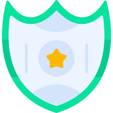 Madalya. Web simgesi basit illüstrasyon