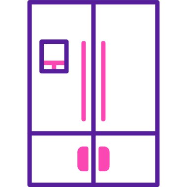 kapı simgesi vektör illüstrasyonu