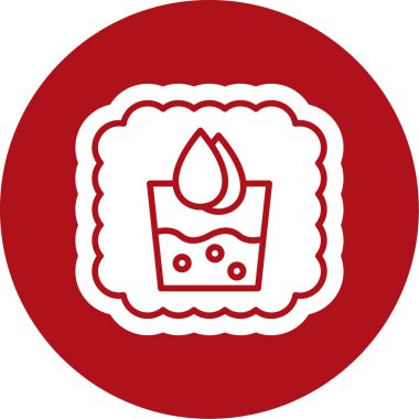 Mum simgesi vektör illüstrasyonu