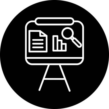 seo modern simgesinin vektör illüstrasyonu