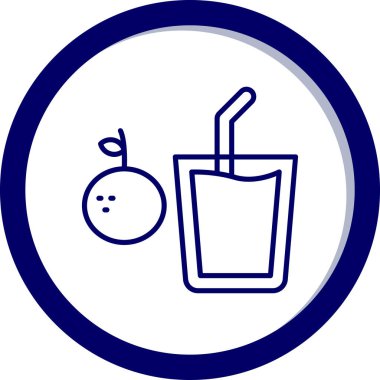 içki web simgesi basit illüstrasyon