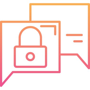 ikon vektör illüstrasyonunu kilitle