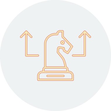 robotik el simgesi vektör çizimi