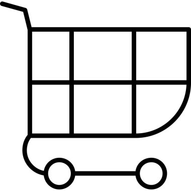 Tramvay taşıyıcı vektör çizgisi simgesi