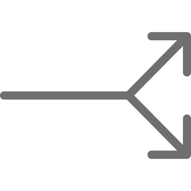 özet biçiminde ok vektör simgesi yönlendir