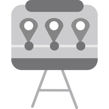 Harita işaretleyici vektör simgesi