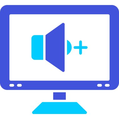 ses hoparlörü vektör simgesi