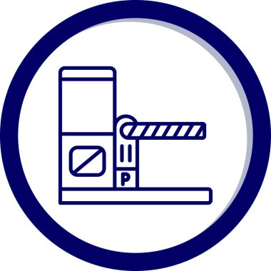 Mavi arkaplanın vektör illüstrasyonu