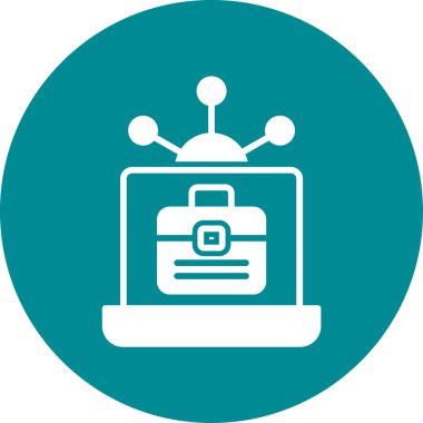 seo modern simgesinin vektör illüstrasyonu