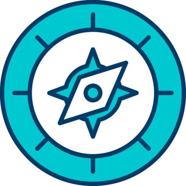 Hedef. Web simgesi basit illüstrasyon