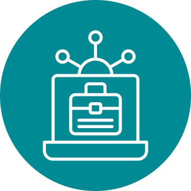 seo modern simgesinin vektör illüstrasyonu